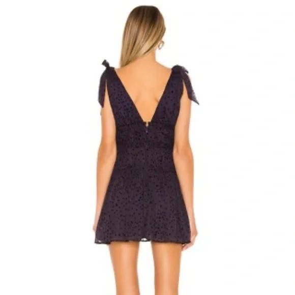 NWT Majorelle Purple Emmalyn Stars Mini Dress